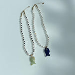 Load image into Gallery viewer, Dorothy Fish Pearl Necklace
