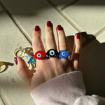 Load image into Gallery viewer, Evil Eye Rings
