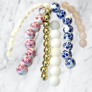 Customizable Beaded Bracelets
