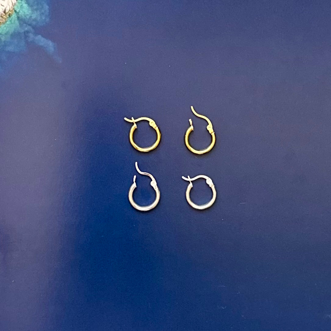 Step 1: Danielle Huggie Hoops