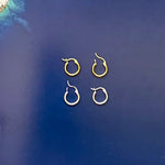 Load image into Gallery viewer, Step 1: Danielle Huggie Hoops
