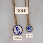 Load image into Gallery viewer, Chain Fish Pendant Necklaces
