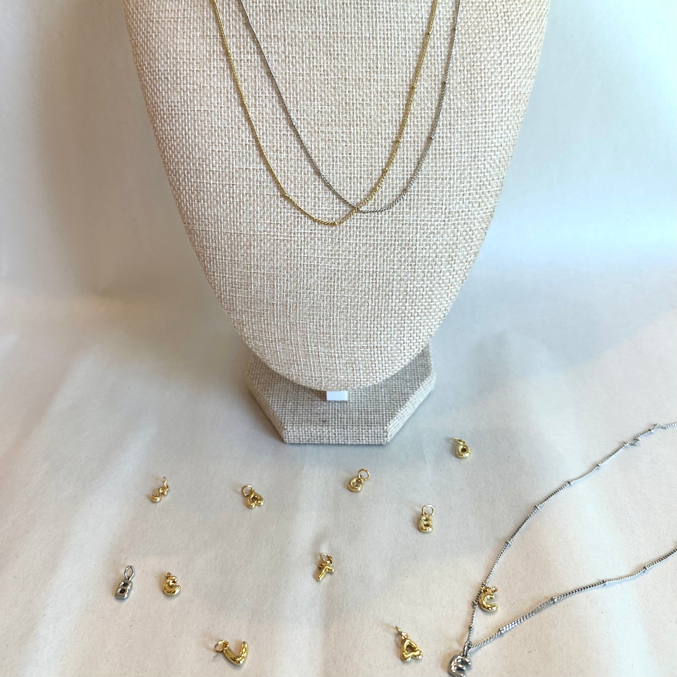 Step 1: Sara Initial Necklace Chain