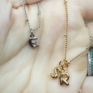 Step 1: Sara Initial Necklace Chain