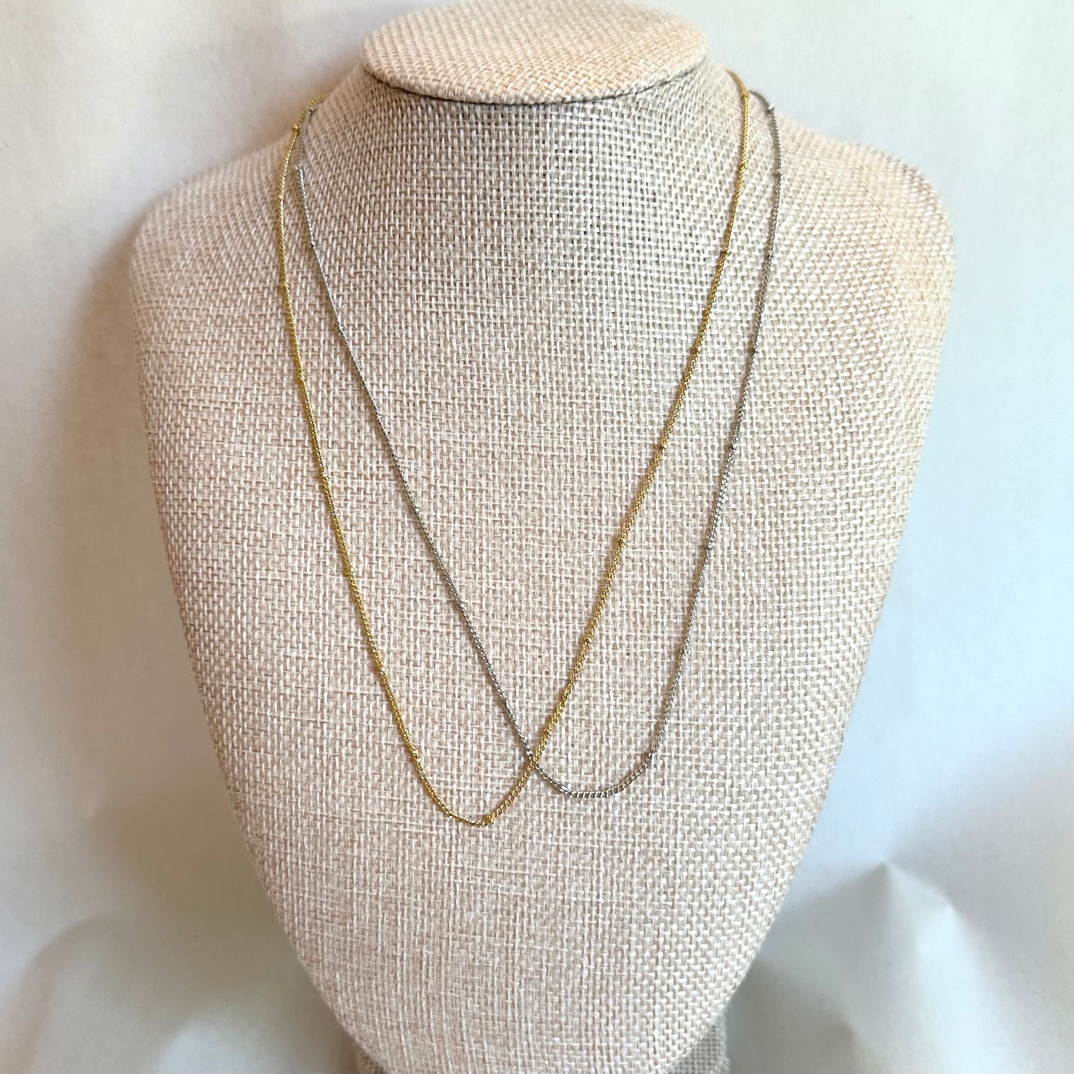 Step 1: Sara Initial Necklace Chain