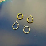 Load image into Gallery viewer, Step 1: Danielle Huggie Hoops
