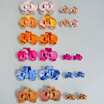 Load image into Gallery viewer, Oriana Orchid Earrings
