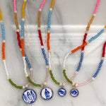 Load image into Gallery viewer, Beaded Fish Pendant Necklaces
