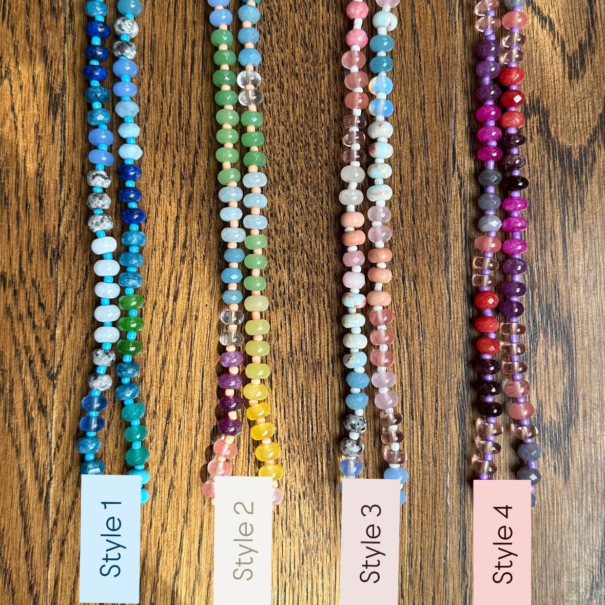 Isabella Beaded Necklaces