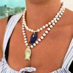 Load image into Gallery viewer, Dorothy Fish Pearl Necklace
