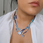 Load image into Gallery viewer, Beaded Fish Pendant Necklaces
