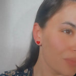 Load image into Gallery viewer, Heart Studs
