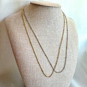Step 1: Sara Initial Necklace Chain