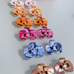 Load image into Gallery viewer, Oriana Orchid Earrings
