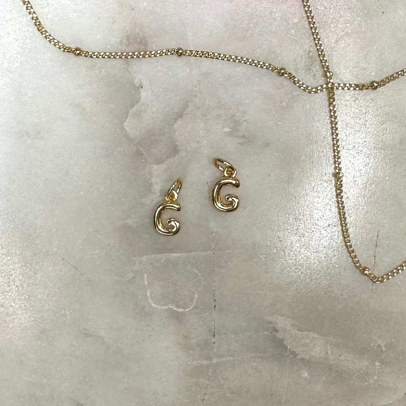 Step 2: Sara Initial Charms