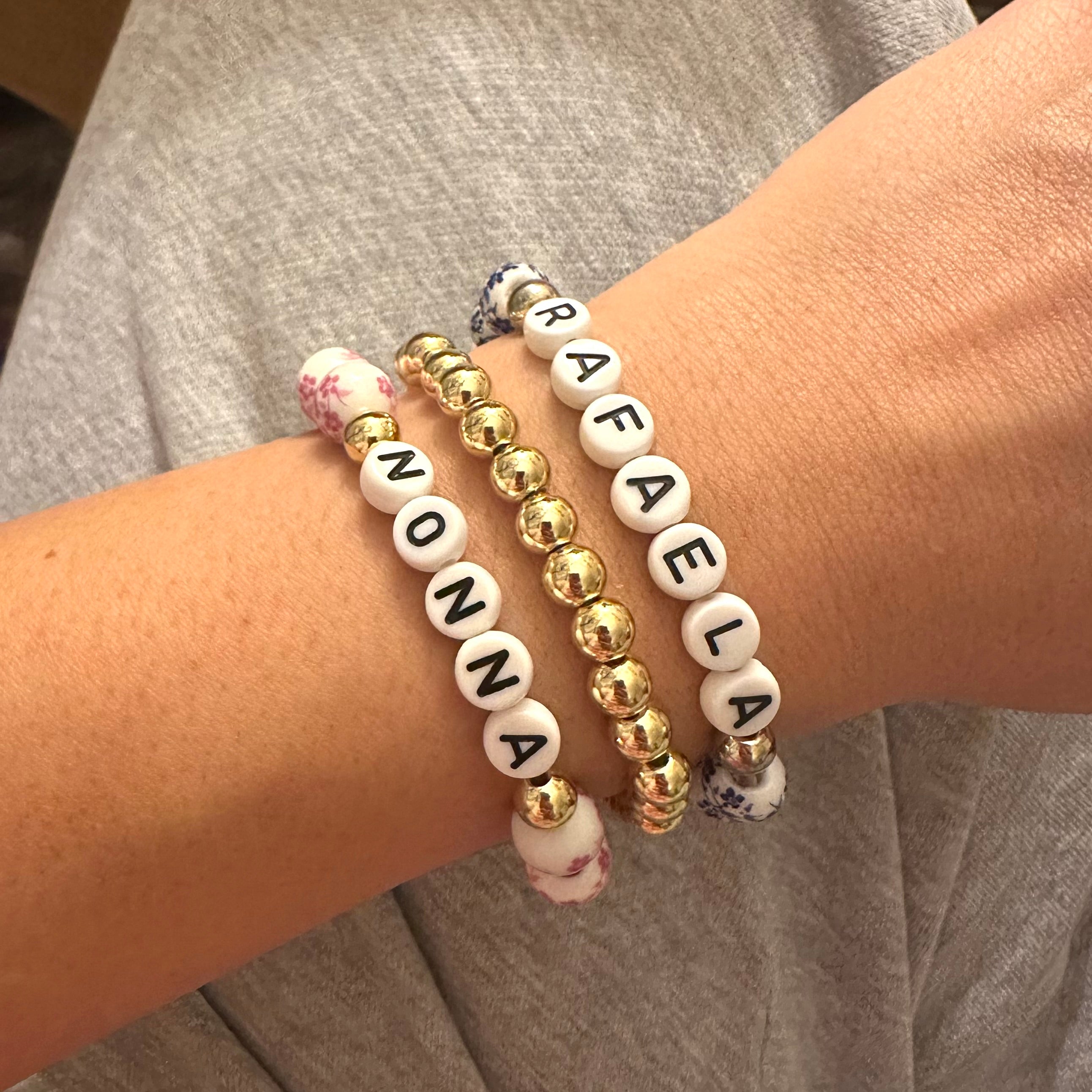 Customizable Beaded Bracelets