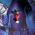 Load image into Gallery viewer, Heart &amp; Pearl Dangles

