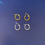 Load image into Gallery viewer, Step 1: Danielle Huggie Hoops
