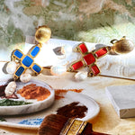 Load image into Gallery viewer, Byzantine Pearl Dangles
