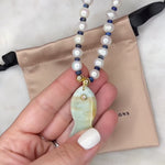 Load and play video in Gallery viewer, Dorothy Fish Pearl Necklace
