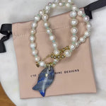 Load and play video in Gallery viewer, Dorothy Fish Pearl Necklace

