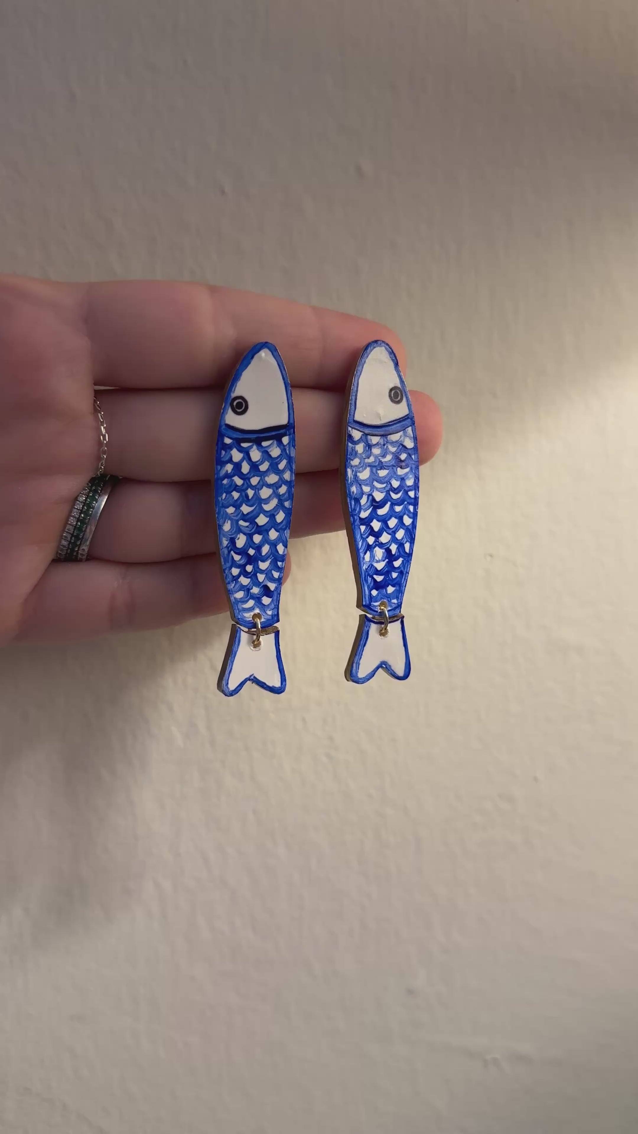 Sardine Earrings
