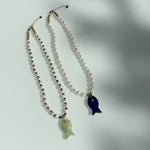 Load and play video in Gallery viewer, Dorothy Fish Pearl Necklace
