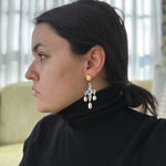 Load image into Gallery viewer, Byzantine Pearl Dangles
